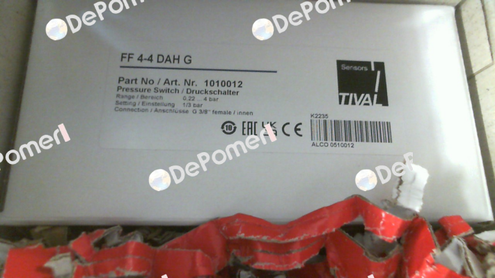 1010 012 / FF4- 4 DAH G Tival-Sensors