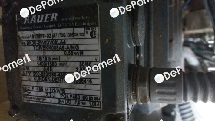 BK30-21V/DV08LA4-TOF-K/ESX010A8/MG  Bauer