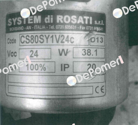 CS80SY1V24C   oem System di Rosati