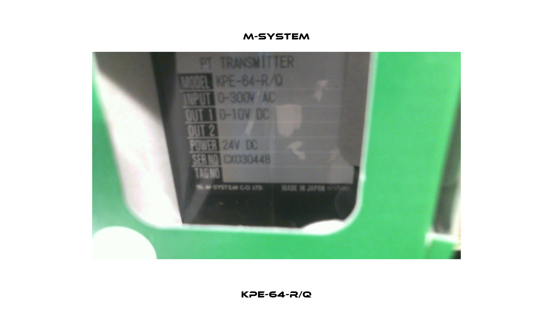 KPE-64-R/Q M-SYSTEM