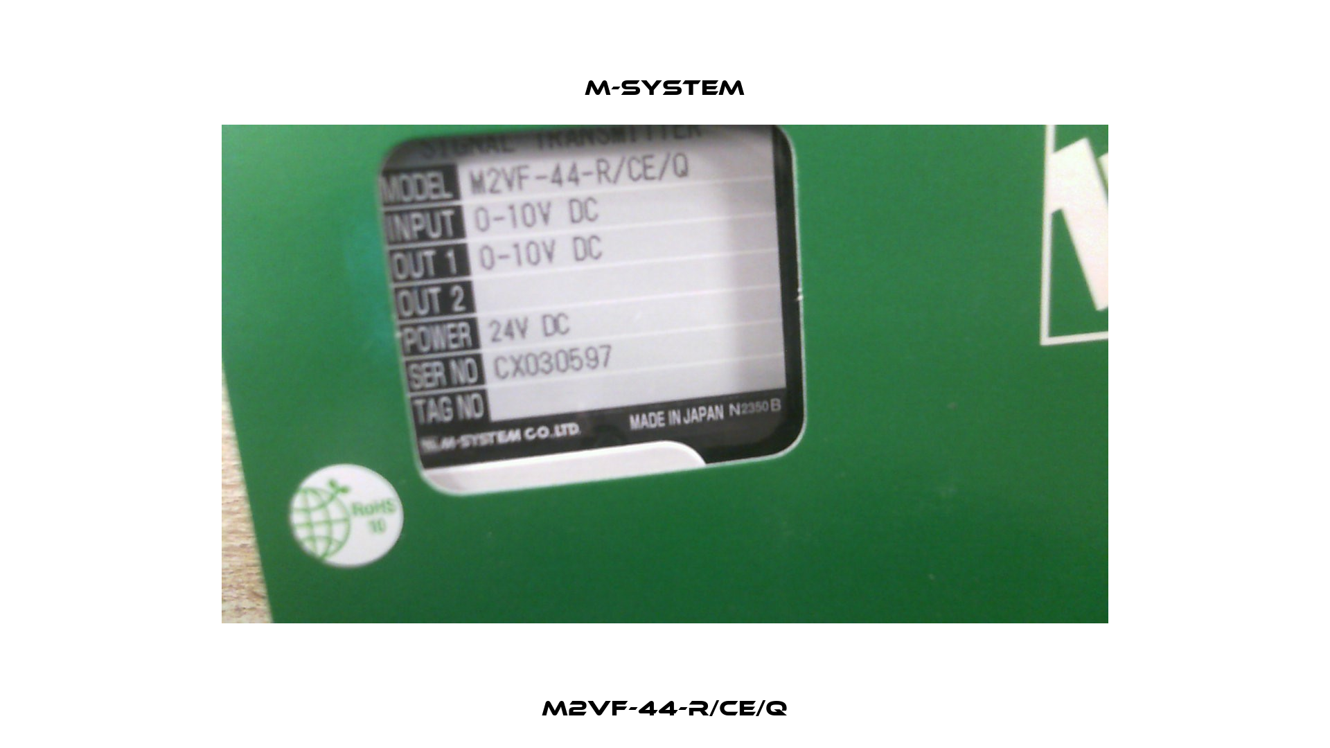 M2VF-44-R/CE/Q M-SYSTEM