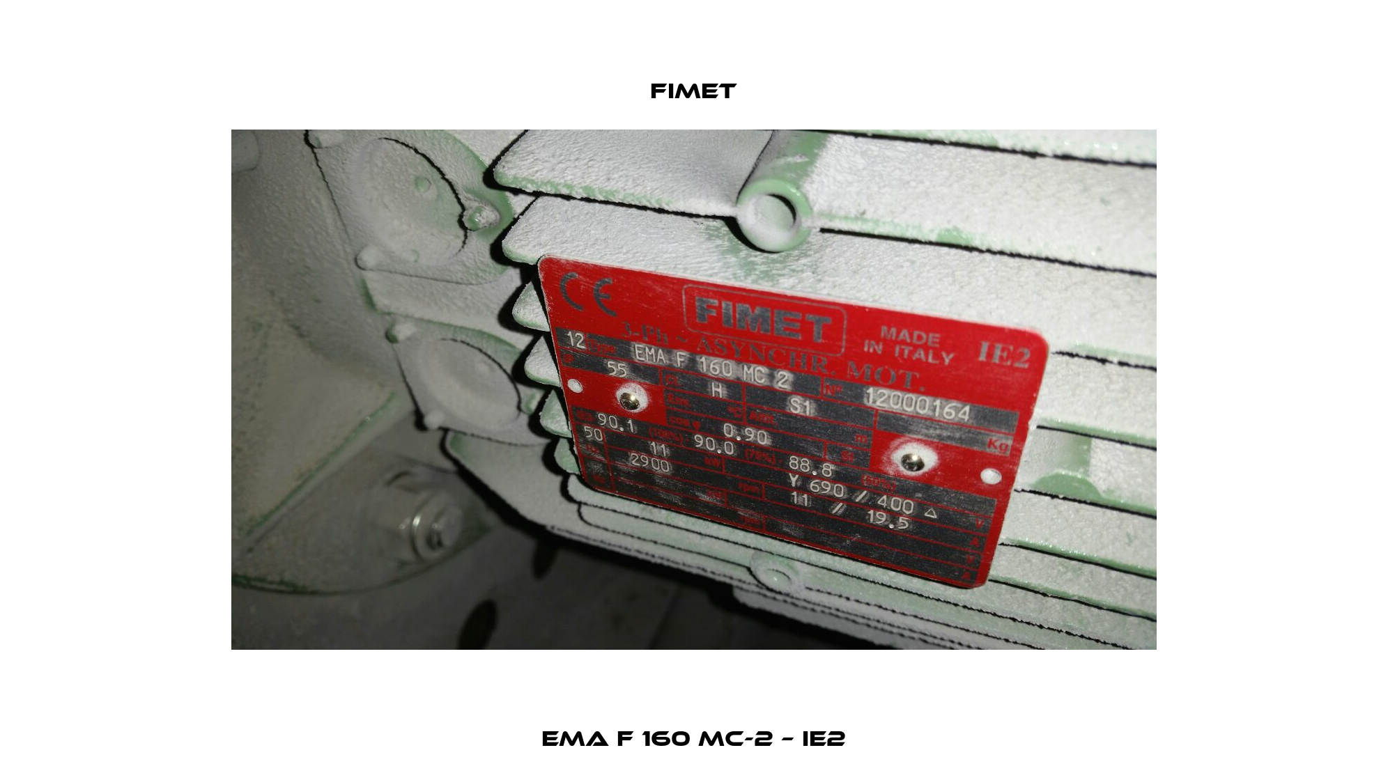 EMA F 160 MC-2 – IE2 Fimet