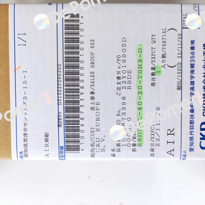 SSD2-L-40-20-T0H3-D Ckd