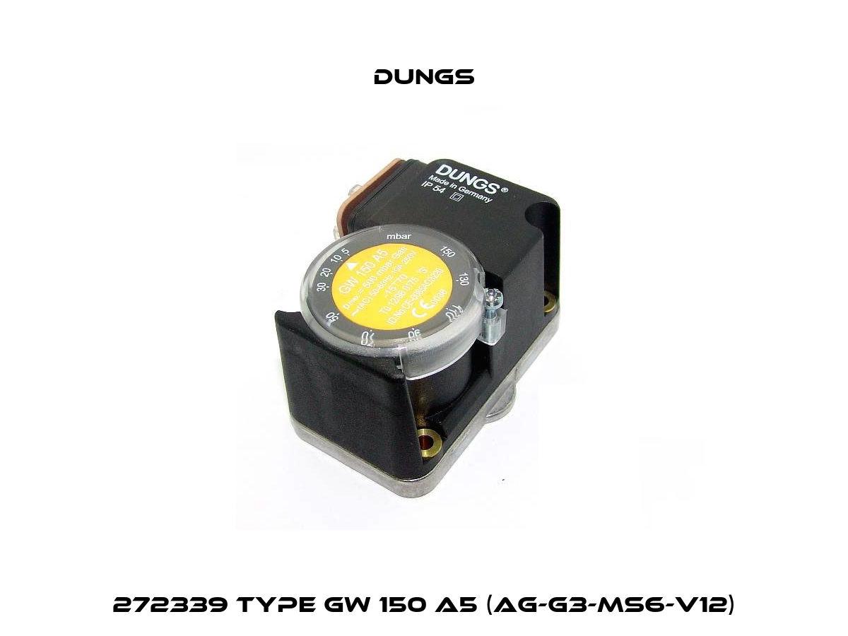 272339 Type GW 150 A5 (Ag-G3-MS6-V12) Dungs