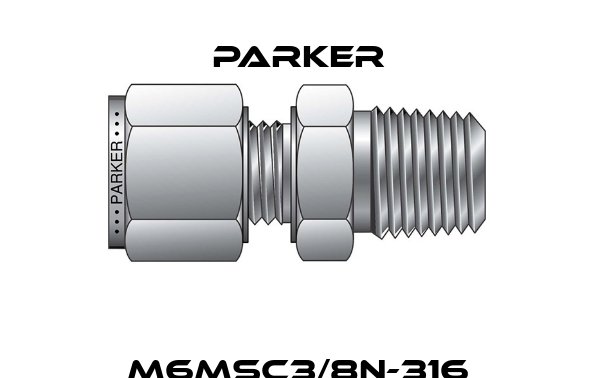 M6MSC3/8N-316 Parker