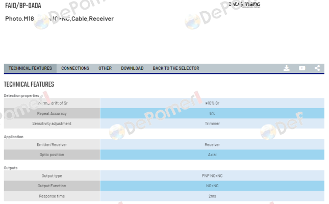 FAID/BP-0ADA Micro Detectors / Diell (now Datasensing)