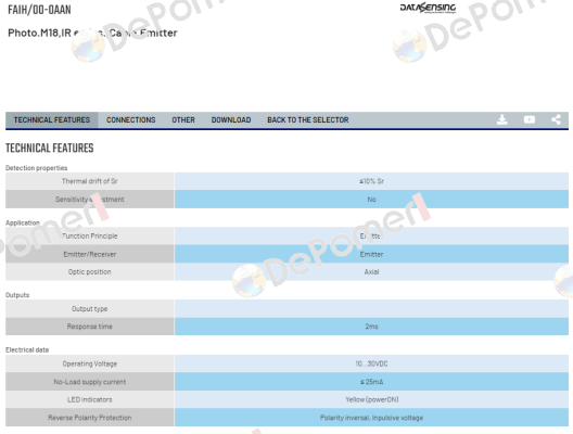 FAIH/00-0AAN Micro Detectors / Diell (now Datasensing)