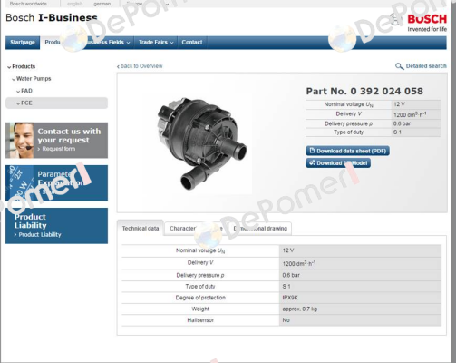 0 392 024 058 Bosch
