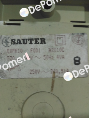 EXPR10 F001 A2010C  Sauter