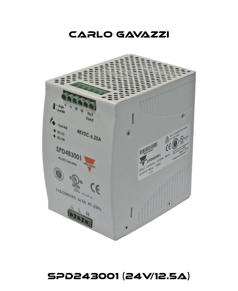 SPD243001 (24V/12.5A) Carlo Gavazzi
