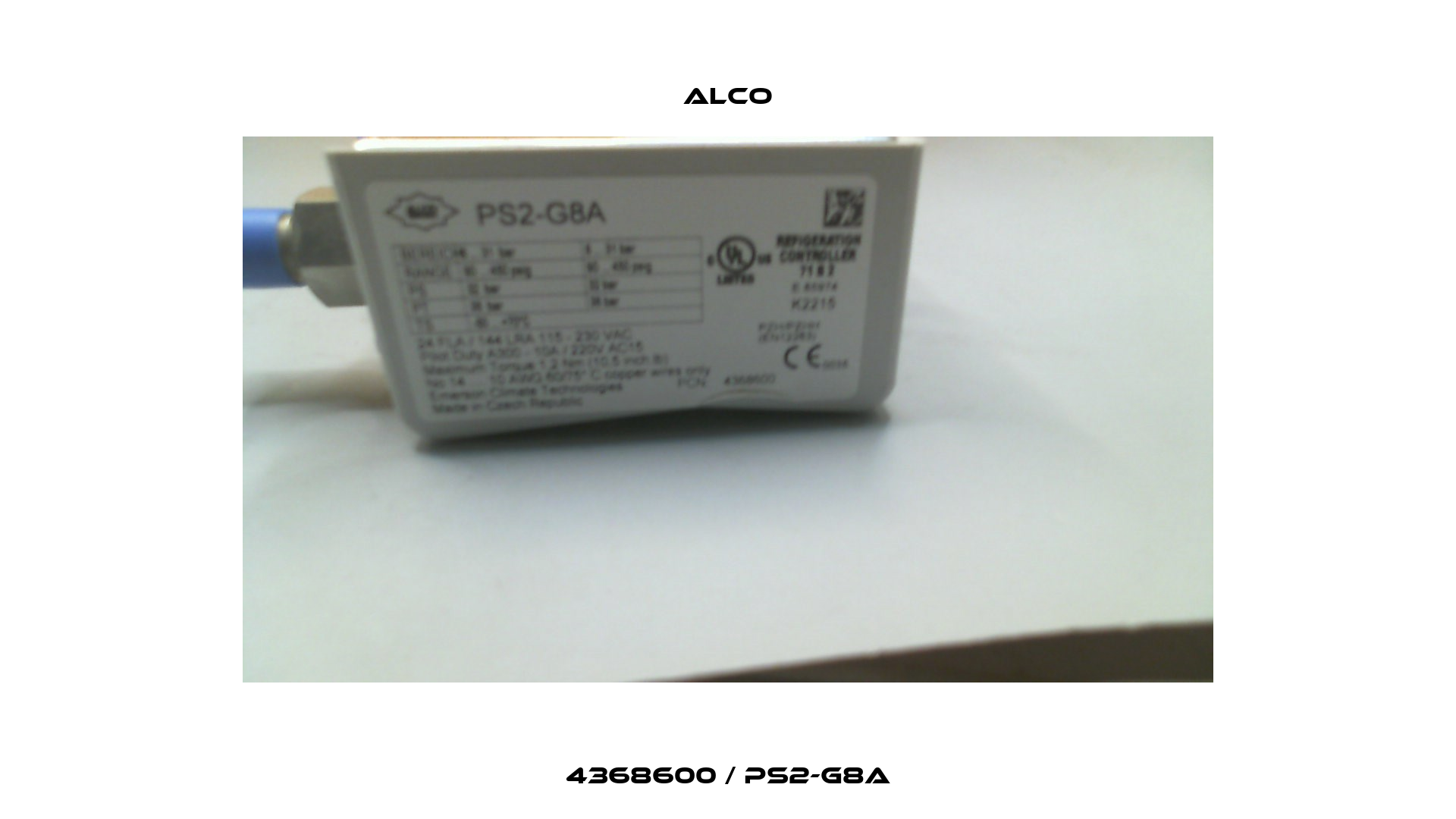 4368600 / PS2-G8A Alco
