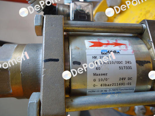 Actuator for MK 20 NC  14 20C110/0DC 24L (517331) Coax