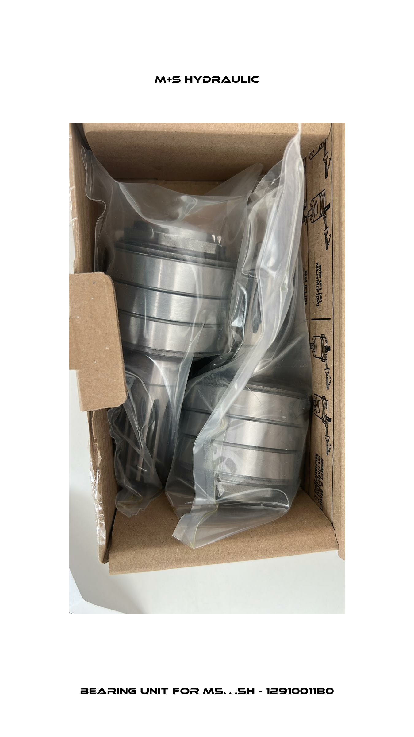 bearing unit for MS…SH - 1291001180 M+S HYDRAULIC