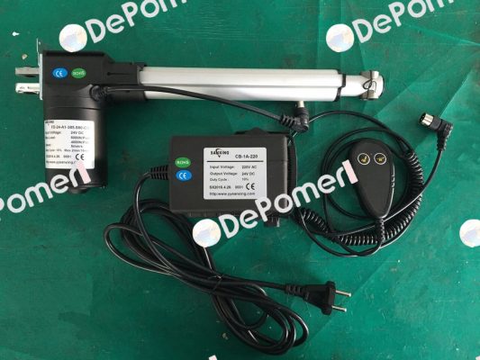 FD24-A1-385.580-C33 actuator + CB-1A-230 controller + HF remote Sanxing