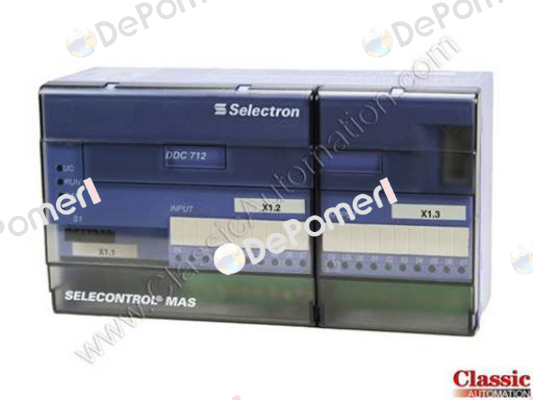 DDC 712 obsolete/replaced with DDC 712-T  Selectron