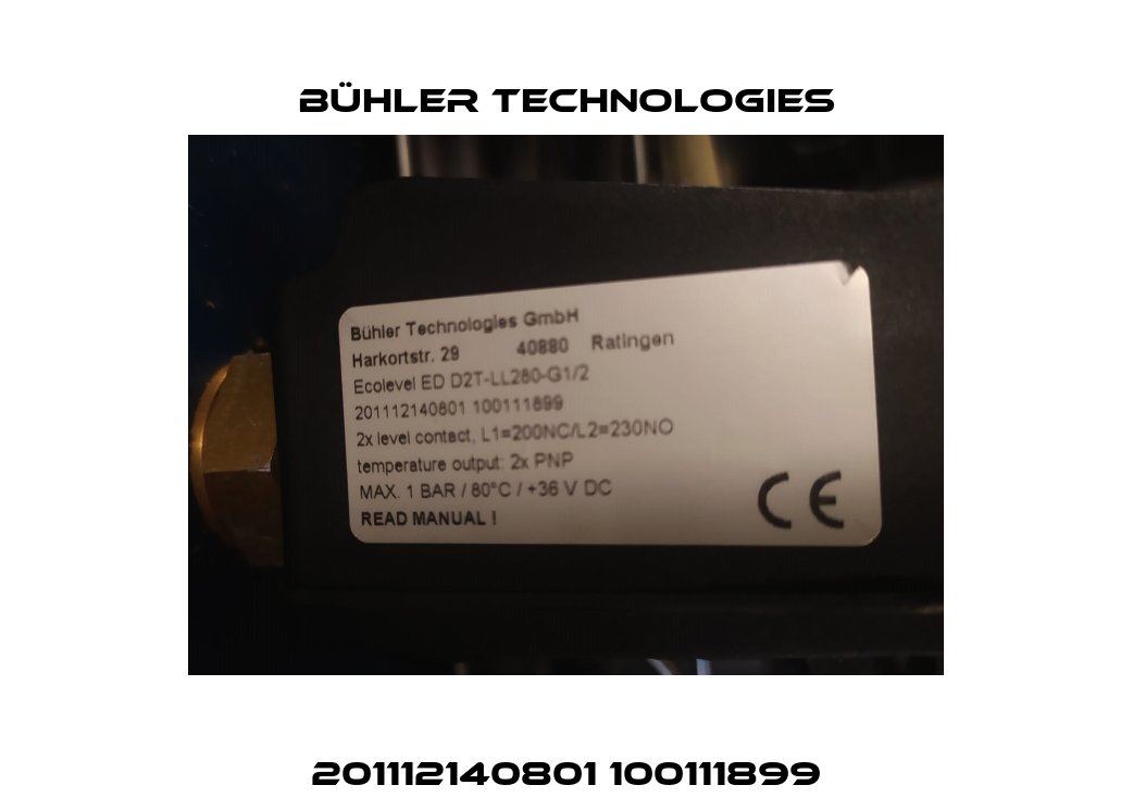201112140801 100111899 Bühler Technologies