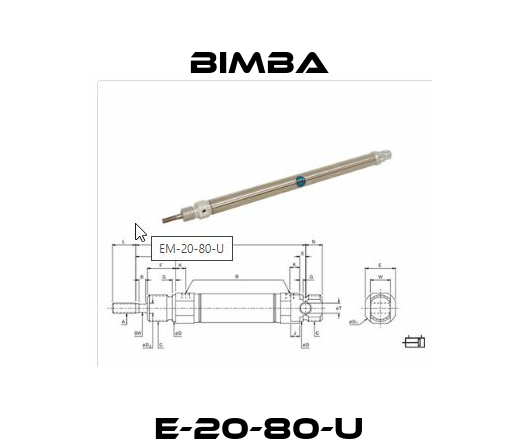 E-20-80-U Bimba