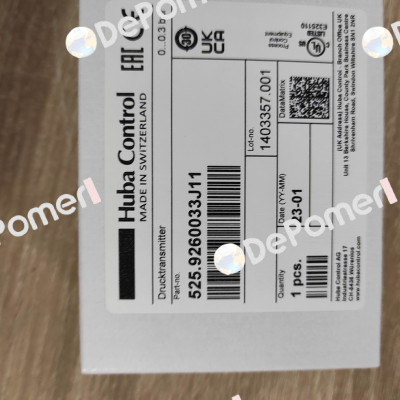 525.9260033J11 Huba Control