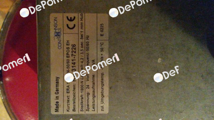 RA-3141-7226 Johnson Controls