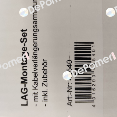 Art N: 40540 (LAG mounting kit for LAG-13K) Afriso