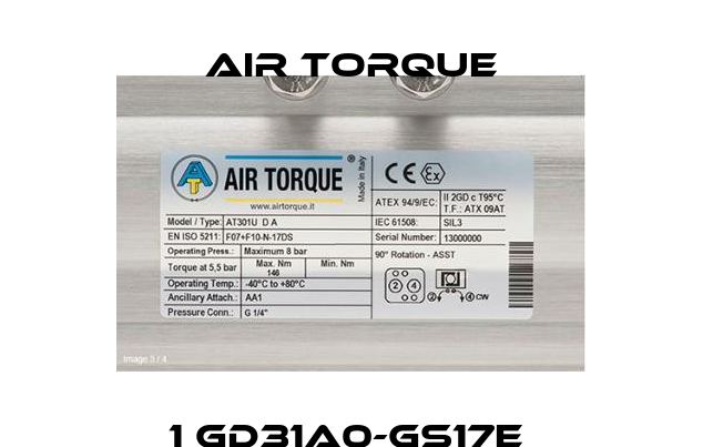 1 GD31A0-GS17E  Air Torque