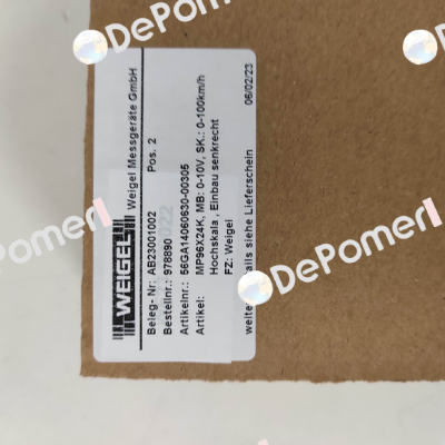 56GA14060630-00305 Weigel