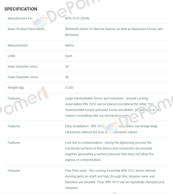 RFN7012  25x50 Ringfeder