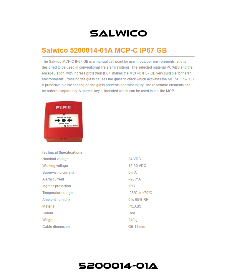5200014-01A Salwico