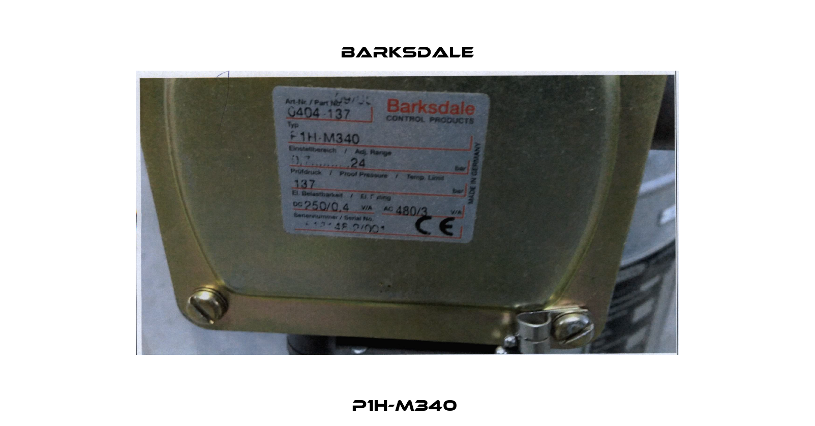 P1H-M340  Barksdale