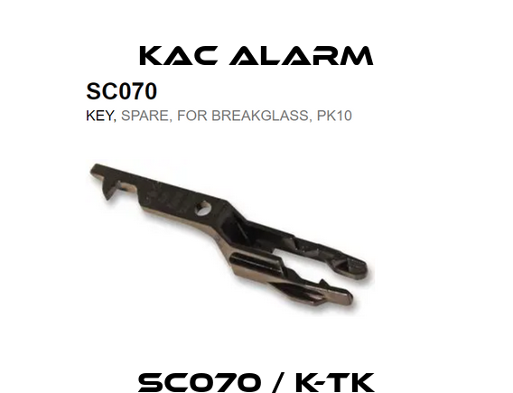 SC070 / K-TK KAC Alarm