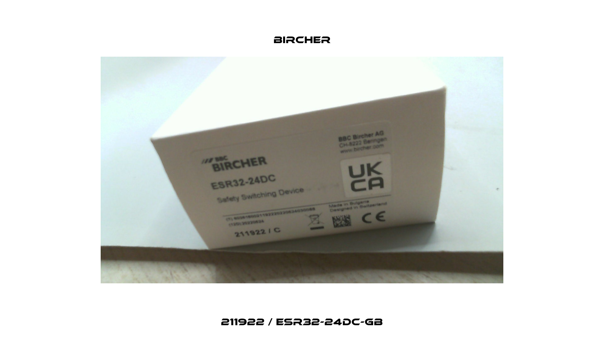 211922 / ESR32-24DC-GB Bircher