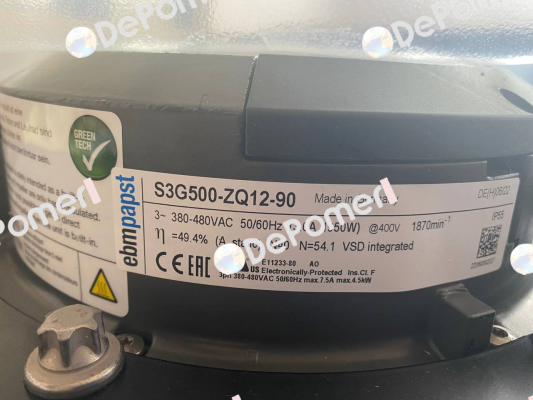 S3G500ZQ1290 EBM Papst