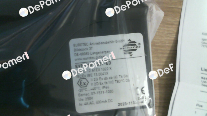 EVP2M01-551-ED Eurotec