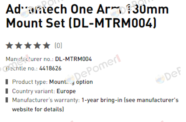 DL-MTRM004 Advantech