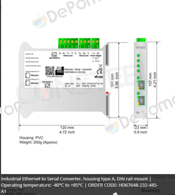 HD67648-A1-232-485 ADFweb