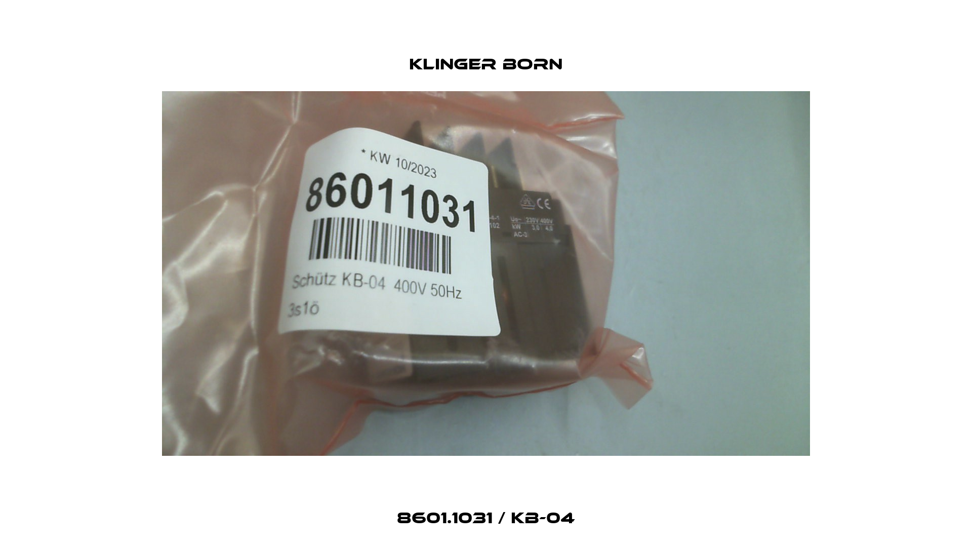 8601.1031 / KB-04 Klinger Born