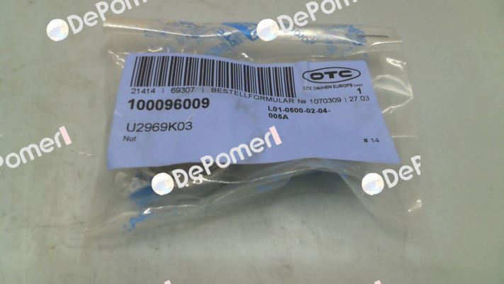U2969K03 Otc Daihen
