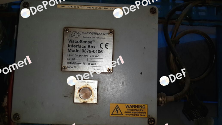 0379-0106 Obsolete, replaced by  P/N 0279-0112  VAF Instruments