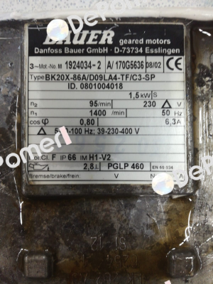 BK20X-86A/D09LA4-TF/C3-SP Bauer