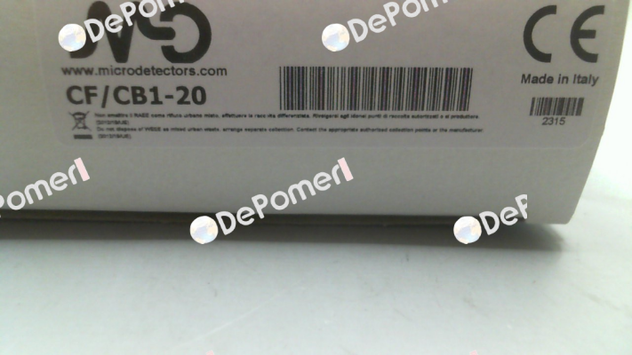 CF/CB1-20 Micro Detectors / Diell (now Datasensing)