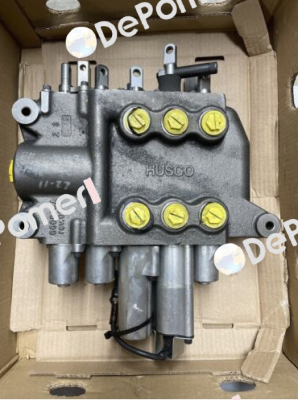 Husco Loader Control Valve AT196624 3 Function Valve 6600 Series E2   OEM Husco