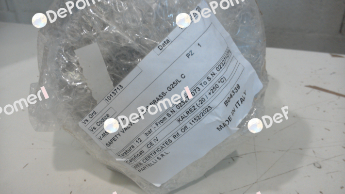 020334762 Nuova General Instruments