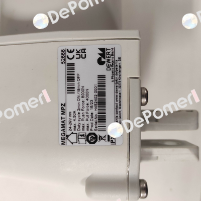 Megamat MPZ 52666 DEWERT