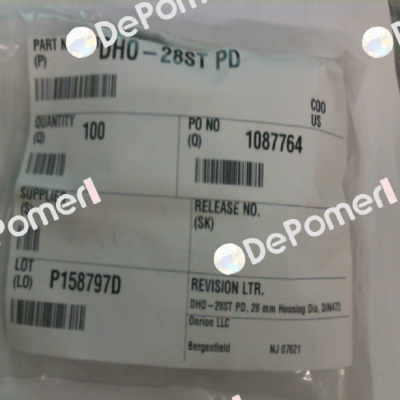 DHO-28ST PD Rotor Clip