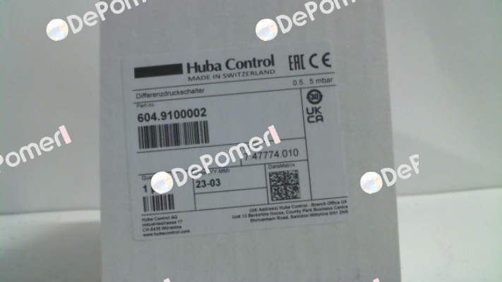604.9100002 Huba Control