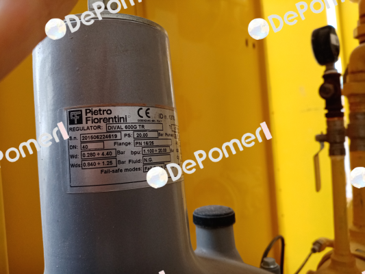 DIVAL 600G TR PN16/25 DN40 same as DIVAL600/G 280TR PN16/25 Pietro Fiorentini