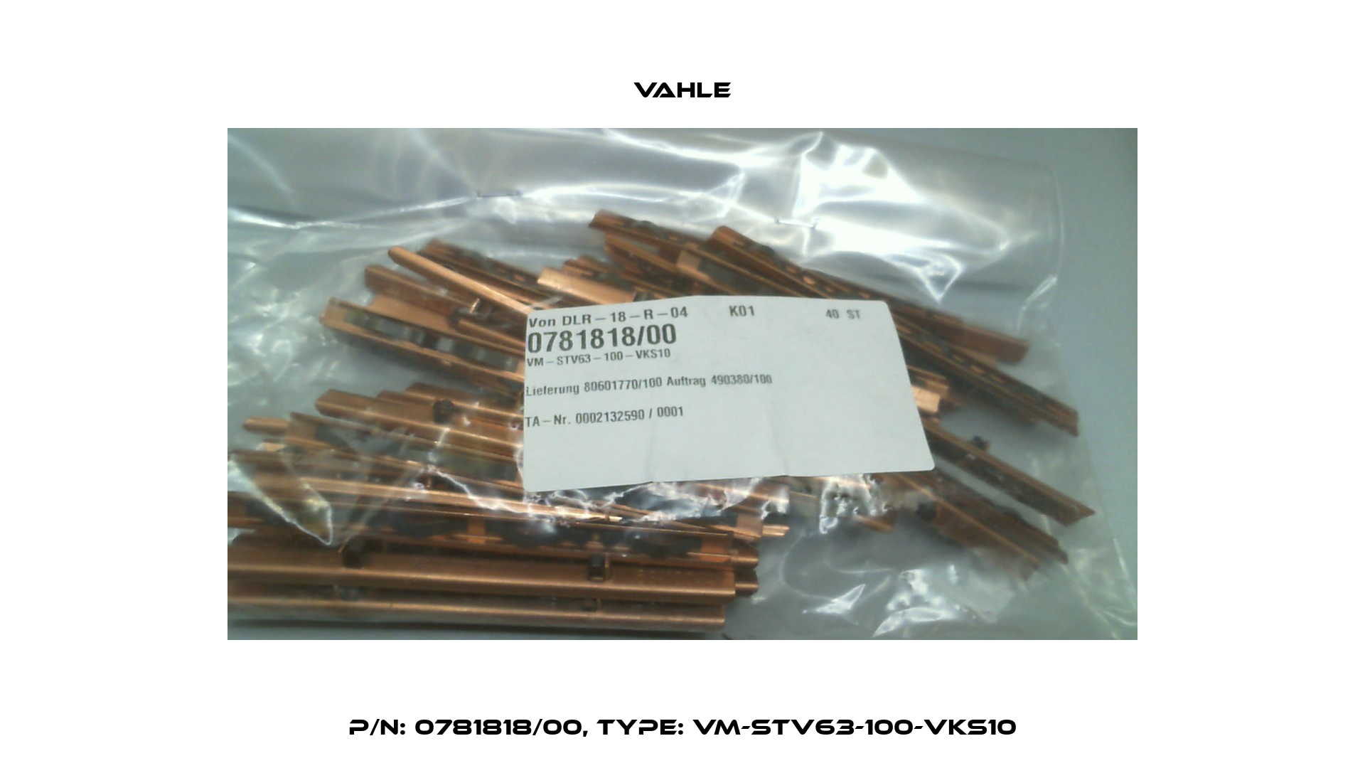 P/n: 0781818/00, Type: VM-STV63-100-VKS10 Vahle