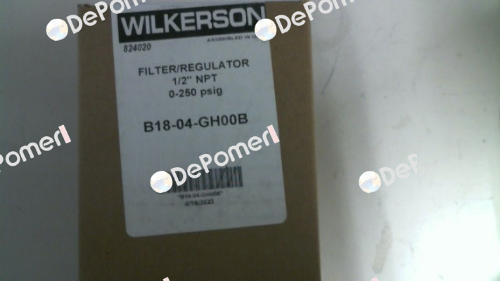 B18-04-GH00B Wilkerson