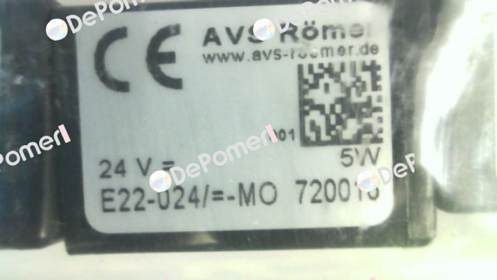 70001138 - E22-024/= -M0 Solenoid coil IP00 Avs Römer