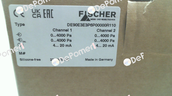 DE90E3E3P6P00000R112 Fischer Mess Regeltechnik